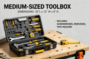 Choose the appropriate toolbox size