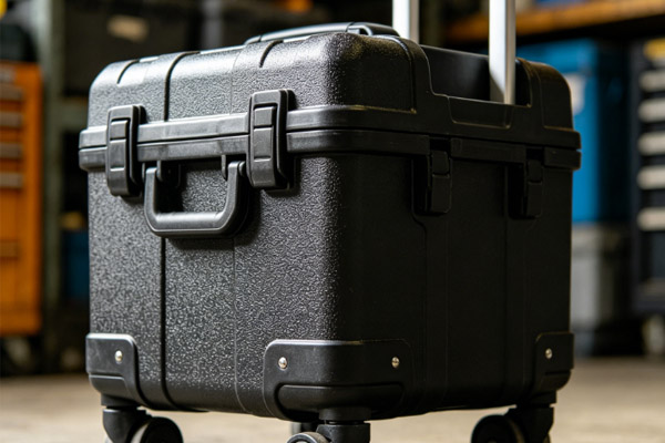 Black Rolling Toolbox