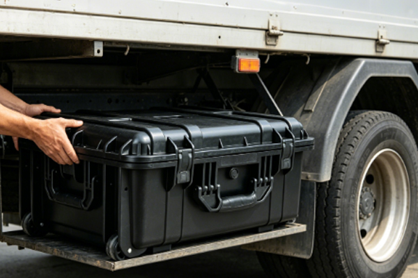 How to Remove the Rear Tool Box of a Lorry
