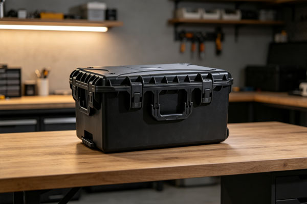 Why are industrial maintenance toolboxes commonly made in black