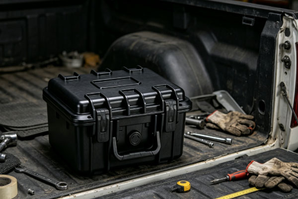 How Should a Lorry Tool Box Door Panel Be Handled After Deformation