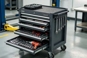 Why Do Box-Style Tool Carts Use Multiple Drawers?